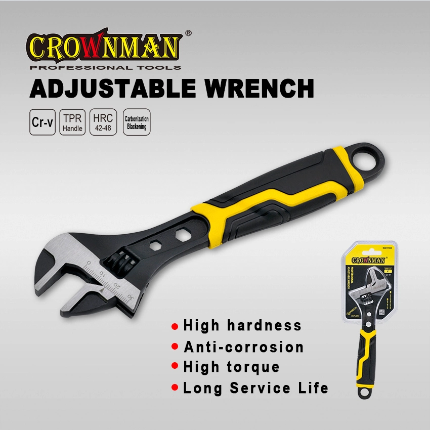 Crownman Maintenance Tool, 8"/10"/12" CRV Material Adjustable Wrench