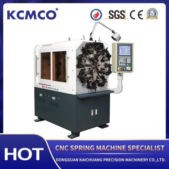 Máquina de dobra de arame com bobina de mola de suspensão 5 eixos KCT-0520WZ para máquina de mola de 2,0 mm e máquina de dobra